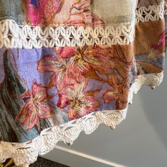 Zimmermann Linen Mini Dress AU 3/Large - Picture 7 of 7